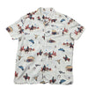 Sonoma Goods For Life Men's Cream Cowboy Print Shirt M