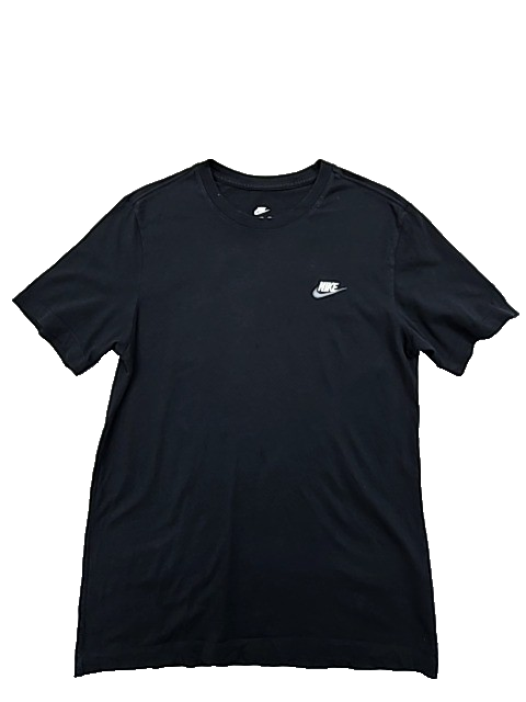 Nike Men's Black T-Shirt – Size S, Short Sleeve, Cotton – Ref 78C3E