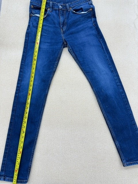 Levi's 511 Slim Fit Men's Blue Medium Wash Jeans Low Rise