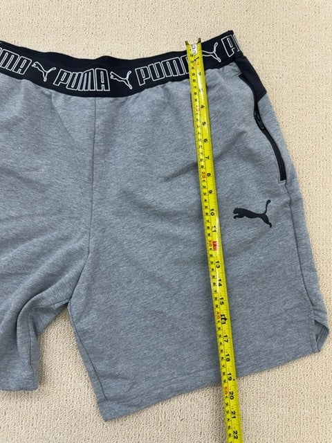 Puma Men's Gray Athletic Shorts XL Regular Fit MPN 675180-03