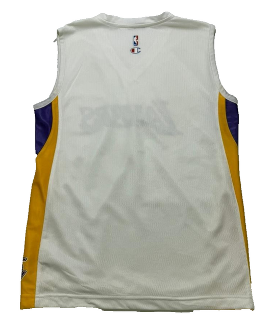 NBA Los angeles lakers Champion Jersey RARE SHIRT LA LAKERS | XL | KIDS