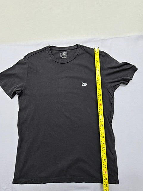 Lee Men's Black Cotton Pocket T-Shirt Size M Regular Fit