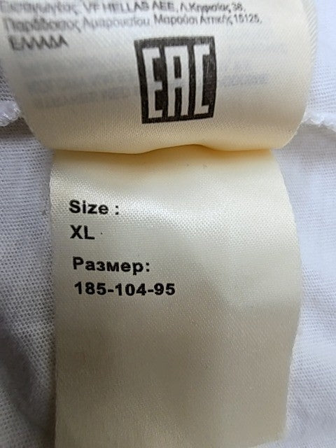 Lee White Graphic Logo Crew Neck Cotton T-Shirt XL
