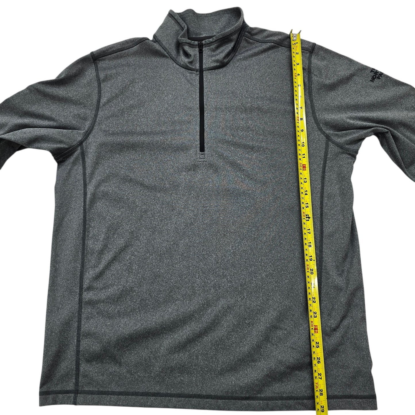 The North Face Men's Charcoal Grey Evolution Quarter-Zip XL