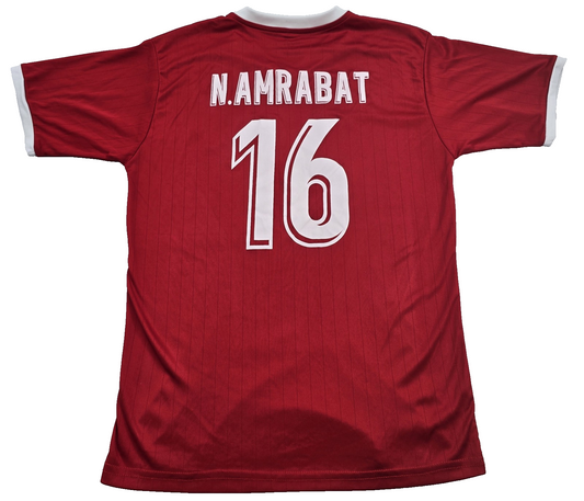 Adidas Men's Red Jersey – Size S, Sports V- sports Sports, Short Sleeve