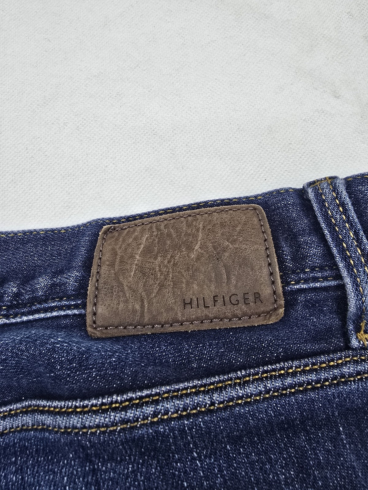 Tommy Hilfiger Layton Stretch Extra Slim Jeans 35x34 Blue Flex NWT