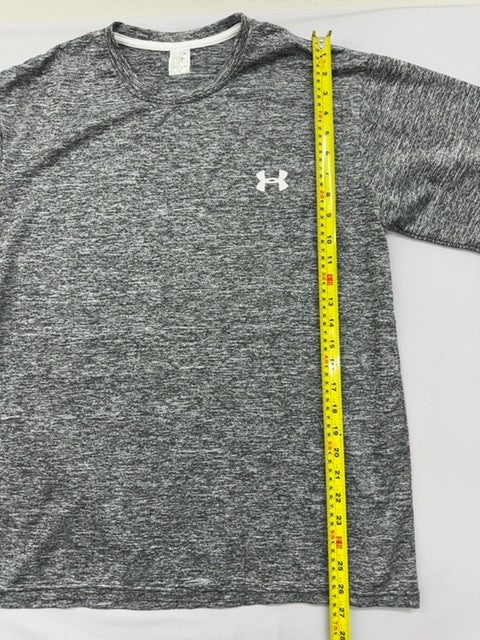Under Armour Men's XL Heather Gray Short Sleeve Crewneck T-Shirt