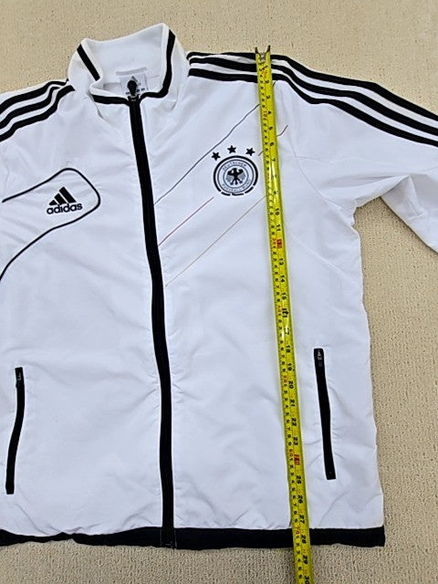 Adidas Men's White Germany Team Track Jacket XL Vintage