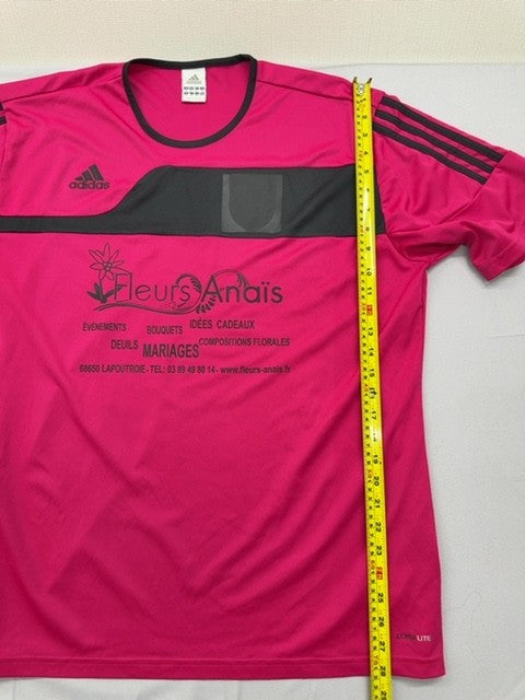 Adidas Pink Jersey XL Short Sleeve Crewneck Unisex