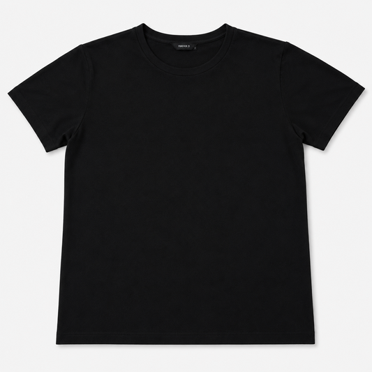 Massimo Dutti Men Black T-Shirt size M product image 2