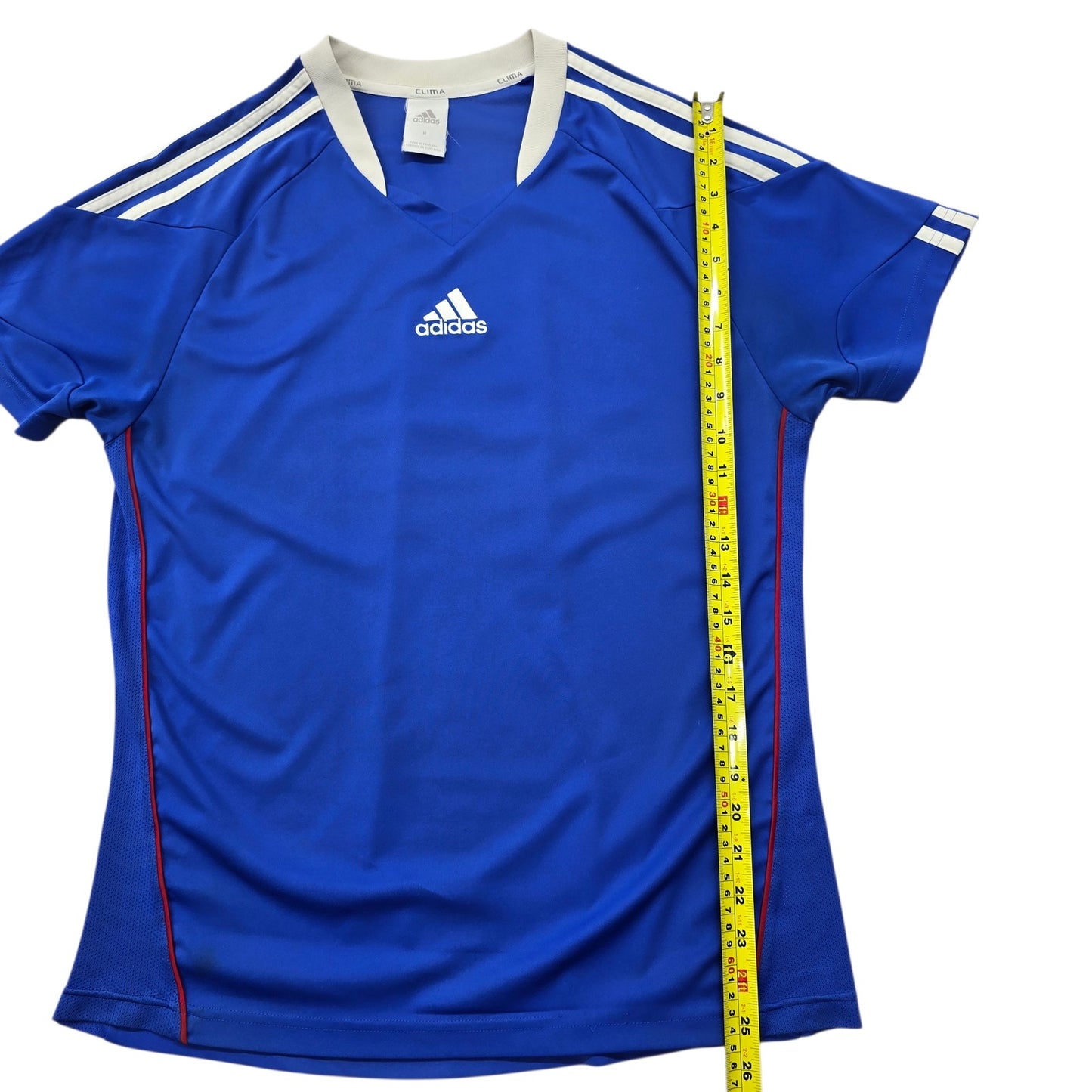 Adidas Women's Climacool Blue Soccer Jersey Size M