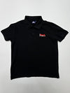 London Youth Black Polo Shirt – Size S, Logo