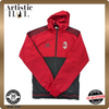 Adidas Men's Multicolor Jacket – Size S, Full Zip, Hooded