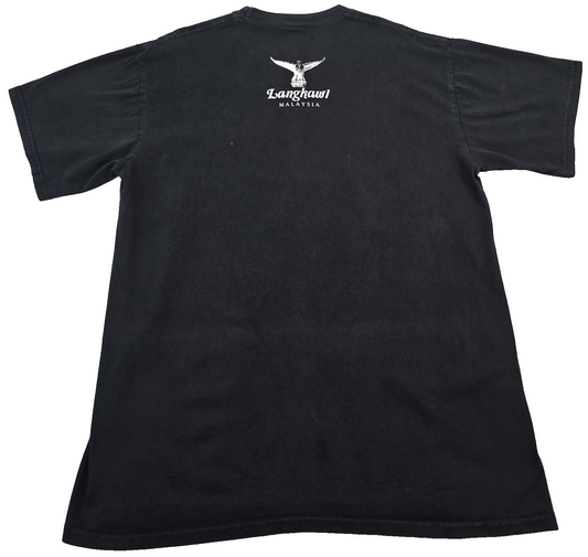 Jm Men's Black T-Shirt – Size XL, Short Sleeve, Crew Neck