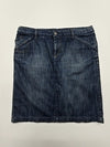 Fabulous Denim Women Blue Skirt size 44 product image 1