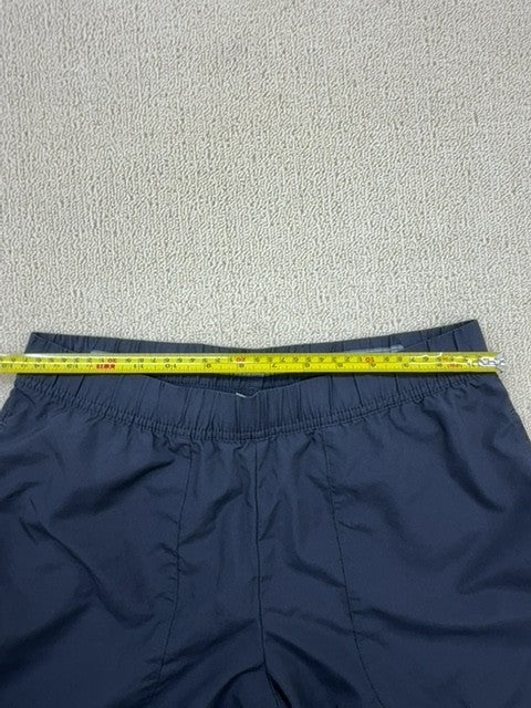 Adidas Navy Track Pants L 100% Polyester Unisex