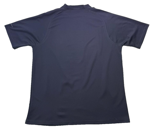 Umbro Men's Poly Gym T-Shirt In Blue - Size XL