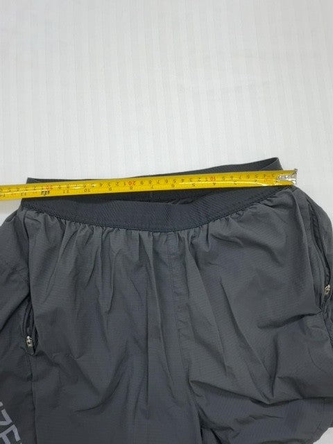 Adidas Men's Gray Moisture-Wicking Running Shorts Size M