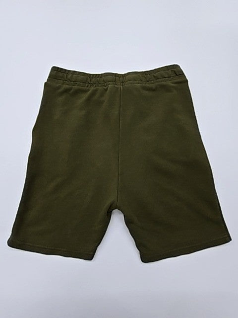 JACK & JONES Men Olive Logo Jersey Drawstring Shorts Size M Style