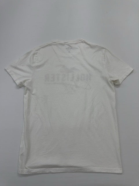 Hollister Men White T-Shirt size M product image 2