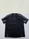 Adidas Men's Black T-Shirt – Size XL, Crew Neck, Training