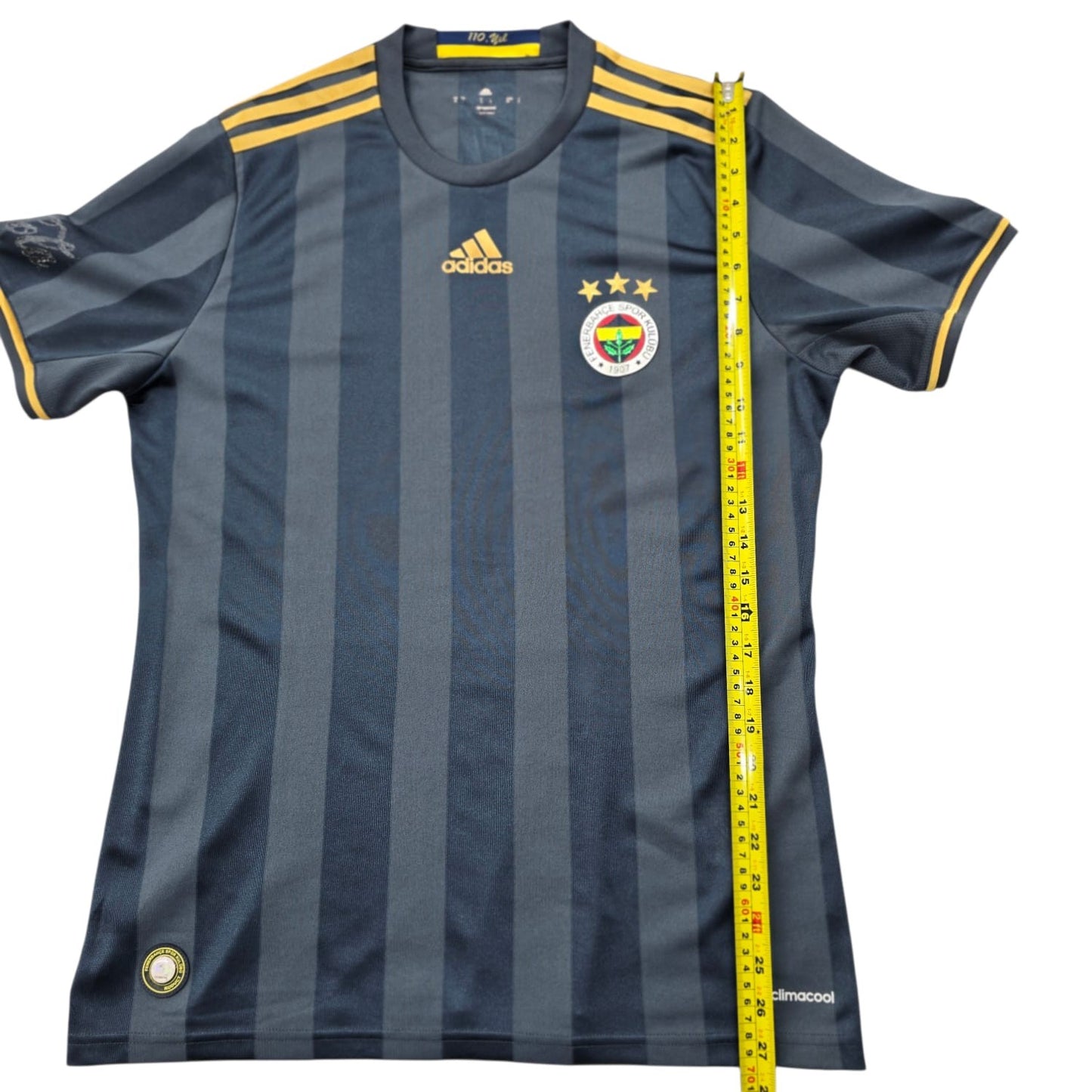 Adidas Women's Fenerbahçe Navy Away Jersey Size M Climacool