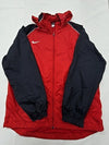 Nike Men's Multicolor Jacket – Size L, Full Zip, Hooded