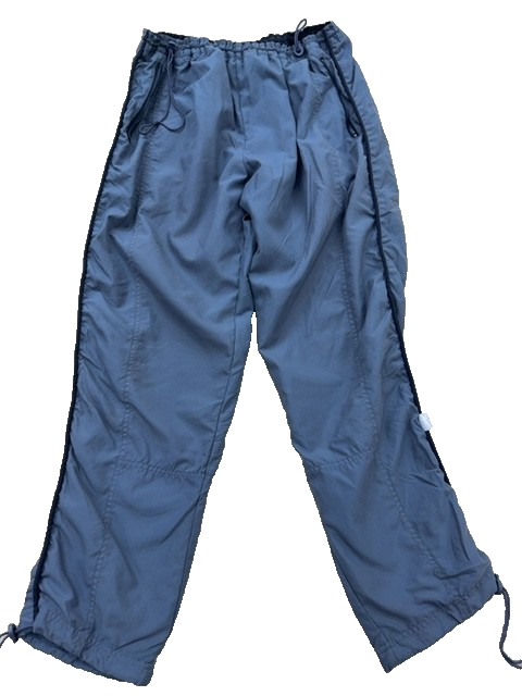 Reebok Men's Gray Track Pants L Regular Tapered Athletic