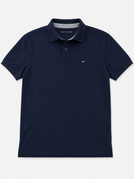 Tommy Hilfiger Men Navy Polo Shirt size L product image 2