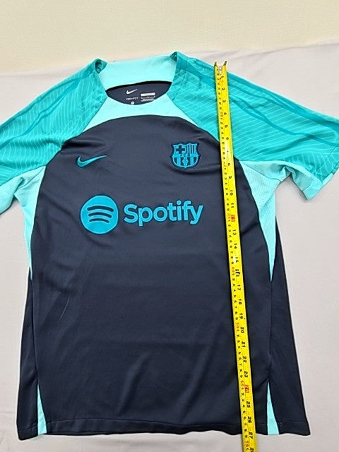 Nike Men's Navy Blue FC Barcelona Jersey L Dri-FIT Slim Fit