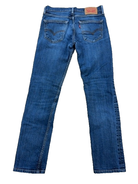 Vintage Levi's Men's Blue Jeans – Size 31x32, Slim Fit