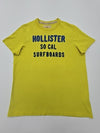 Hollister Men Yellow T-Shirt size XL product image 1