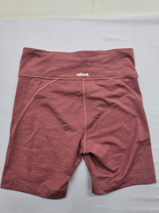 Allbirds Natural Run Short Women's M Maroon Running Athletic