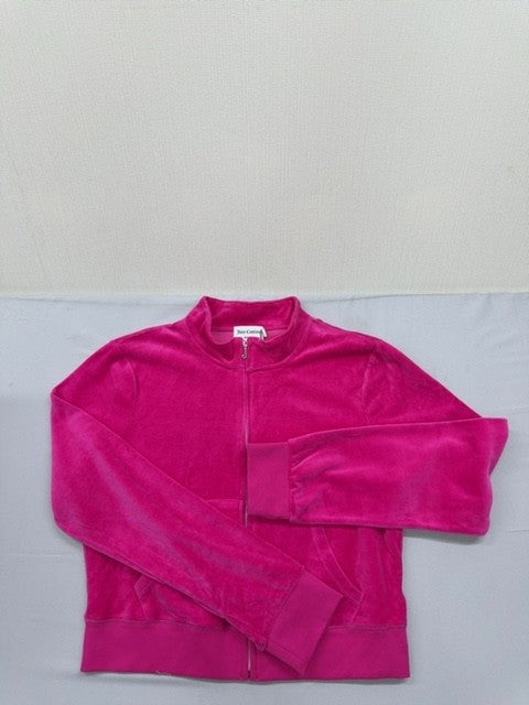 Juicy Couture Unisex Pink Jacket – Size XL, Long Sleeve
