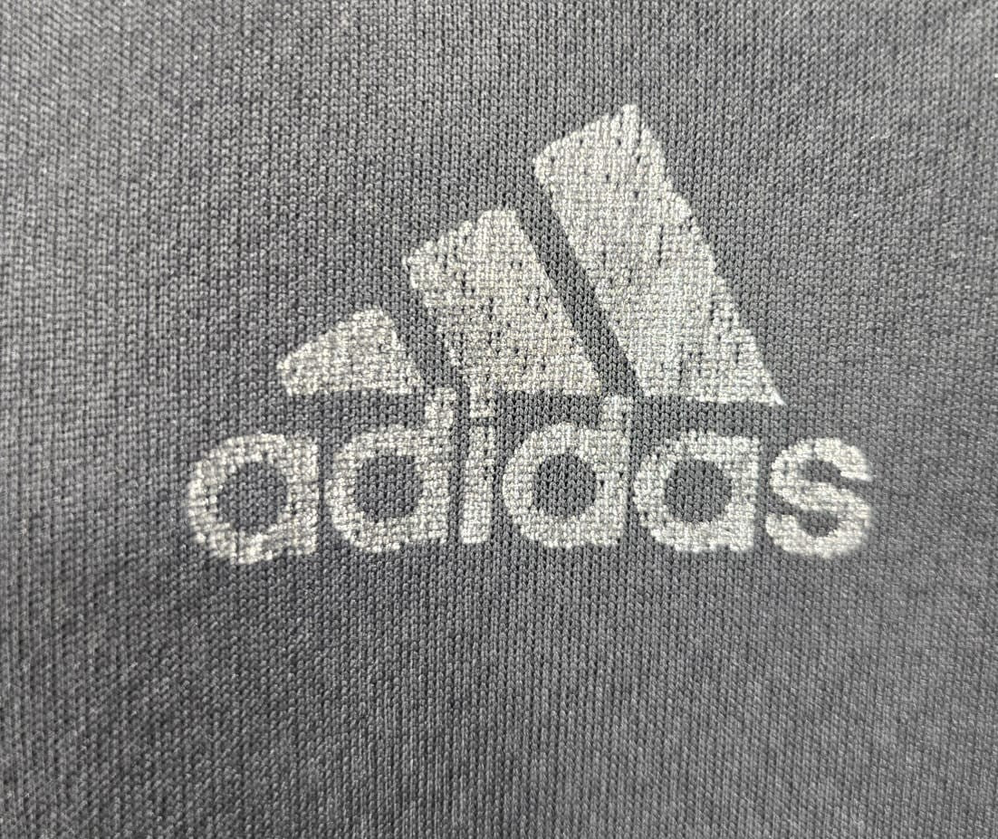 Adidas Men's Black Stripe Running T-Shirt Size L Short Sleeve