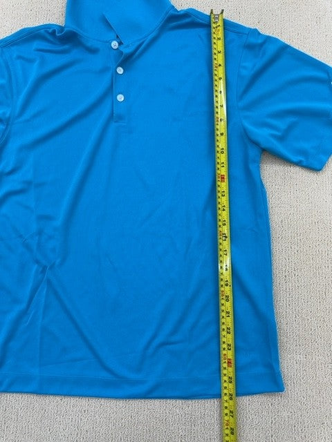 Nike Men's Blue Dri-FIT Golf Polo Shirt Size S