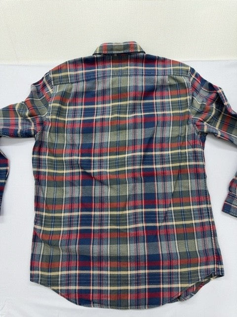 Lacoste Men's Multicolor Shirt – Size 39, Plaid, Long Sleeve