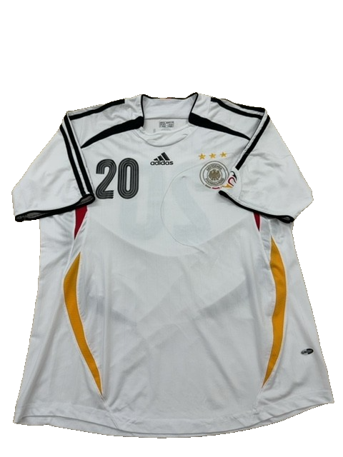 Vintage Adidas Unisex White Jersey – Size XL, Crewneck 2006 crewneck 2006