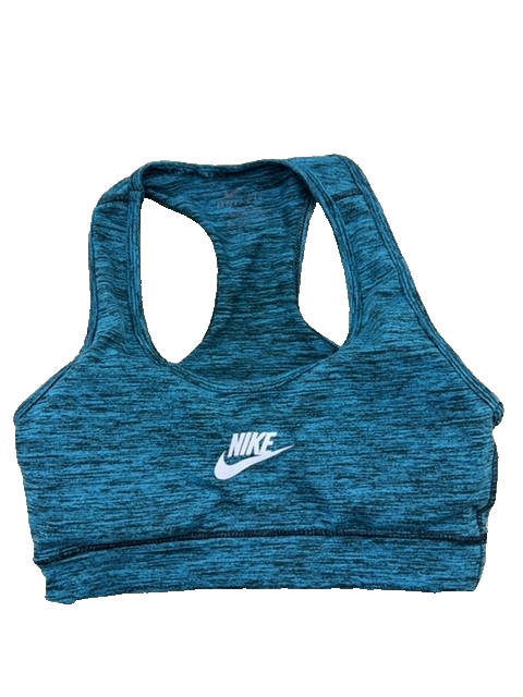Nike Women's Teal Racerback Sports Bra Size S