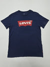 Levi's Men's Navy T-Shirt – Size M, Logo, Crew Neck – Ref 32075