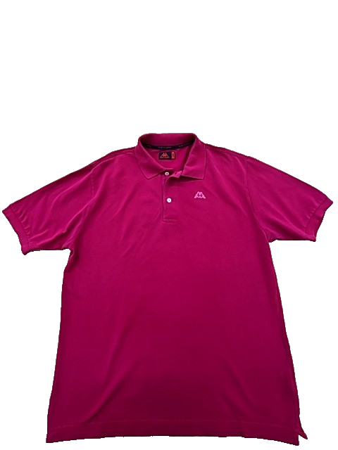 Kappa Men's Polo Shirt – Size L, Short Sleeve, Cotton – Ref 60C75