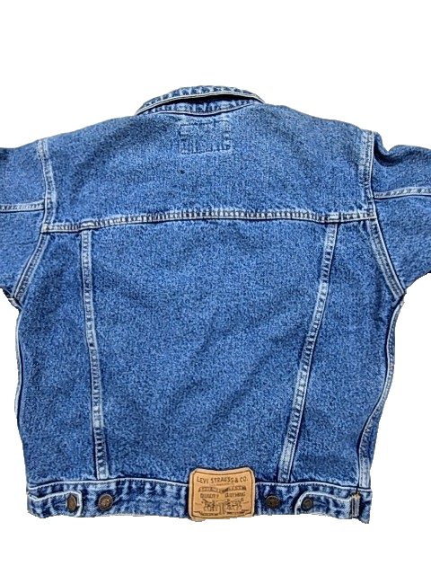 Levi's Boys Medium Wash Denim Trucker Jacket Size M