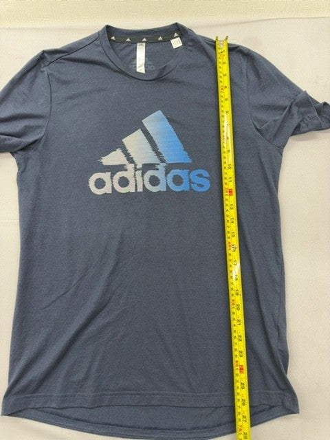 Adidas Men's Navy Gradient T-Shirt M Short Sleeve Plastic Waste HF2FKF