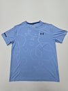 Under Armour Men's Blue T-Shirt – Size 3XL, Light HeatGear light heatgear