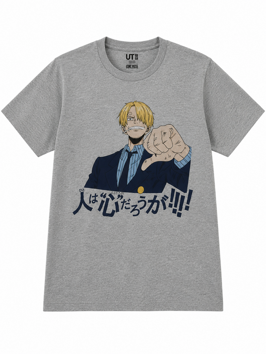 Uniqlo Men Gray T-Shirt size M product image 2