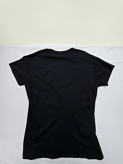 Hard Rock Cafe Women's Black T-Shirt – Size XL, Short Sleeve, Crew Neck