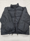 Champion Men's Black Jacket – Size S, Hooded, Puffer