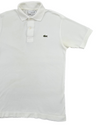 Lacoste Men's White Polo Shirt – Size S, Cotton