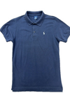 Polo Ralph Lauren Men's Navy Polo Shirt – Size M, Short Sleeve, Cotton