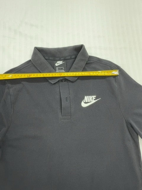 Nike Men's Grey Sportswear Polo Size S 100% Cotton